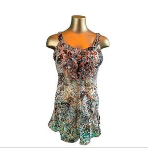 Multi Top Brand Unknown* Floral Cottagecore